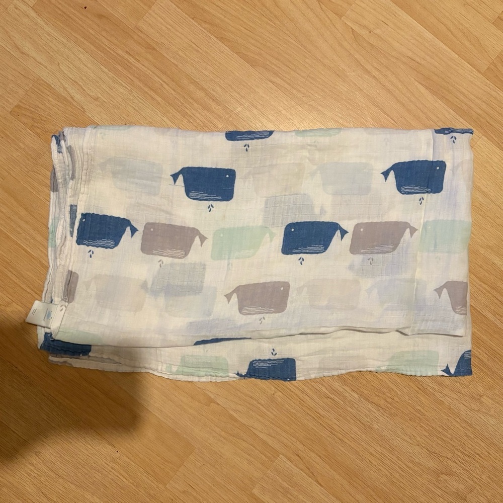 Muslin Swaddle Blanket Cloud Island Wales